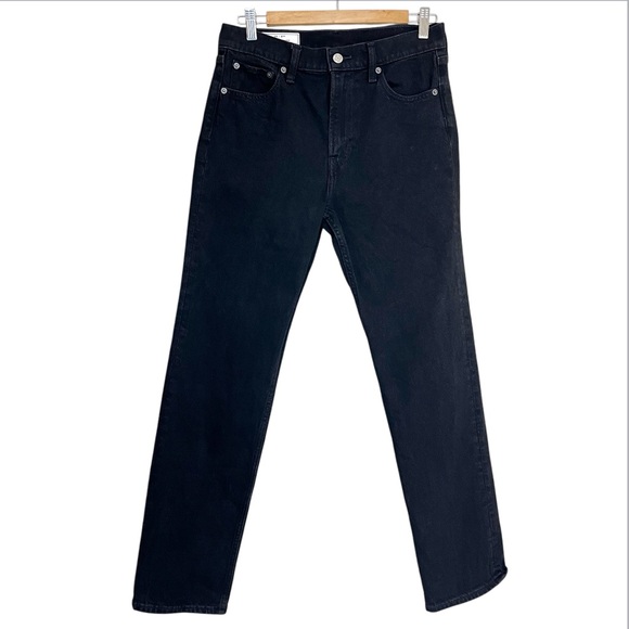 GAP High Rise 90’s Straight Jean - Black Denim - Picture 2 of 14